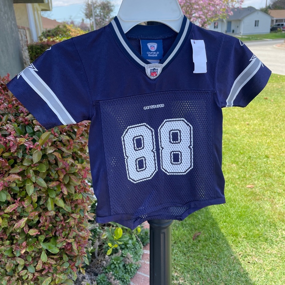 Dez Bryant Dallas Cowboys NFL On Field Blue Jersey Size 18 Months Toddler Reebok